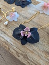 Broche Orchidée