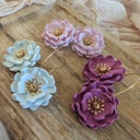 Créoles Fiori pastel