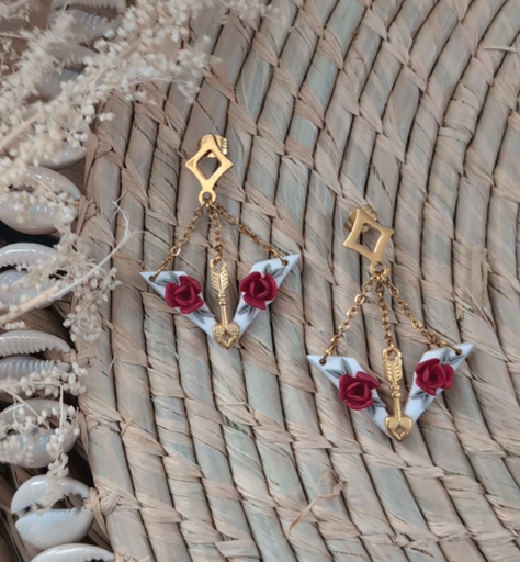Boucles D'oreilles Cupidon